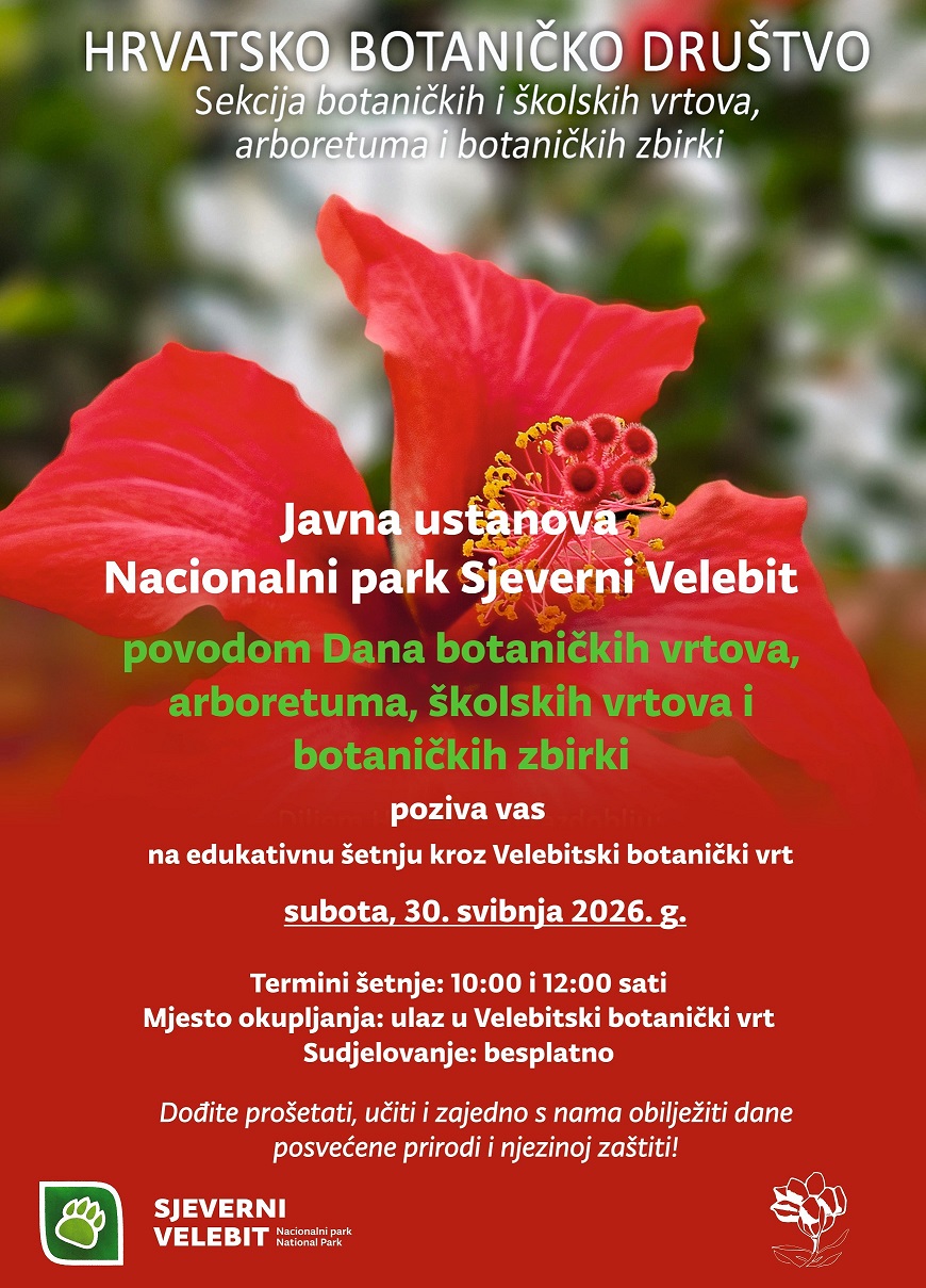 Dani botaničkih vrtova 25. – 31.05.2026.